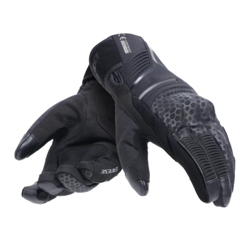 Dainese Tempest2 D-Dry Short Mens Gloves – Black/Grey