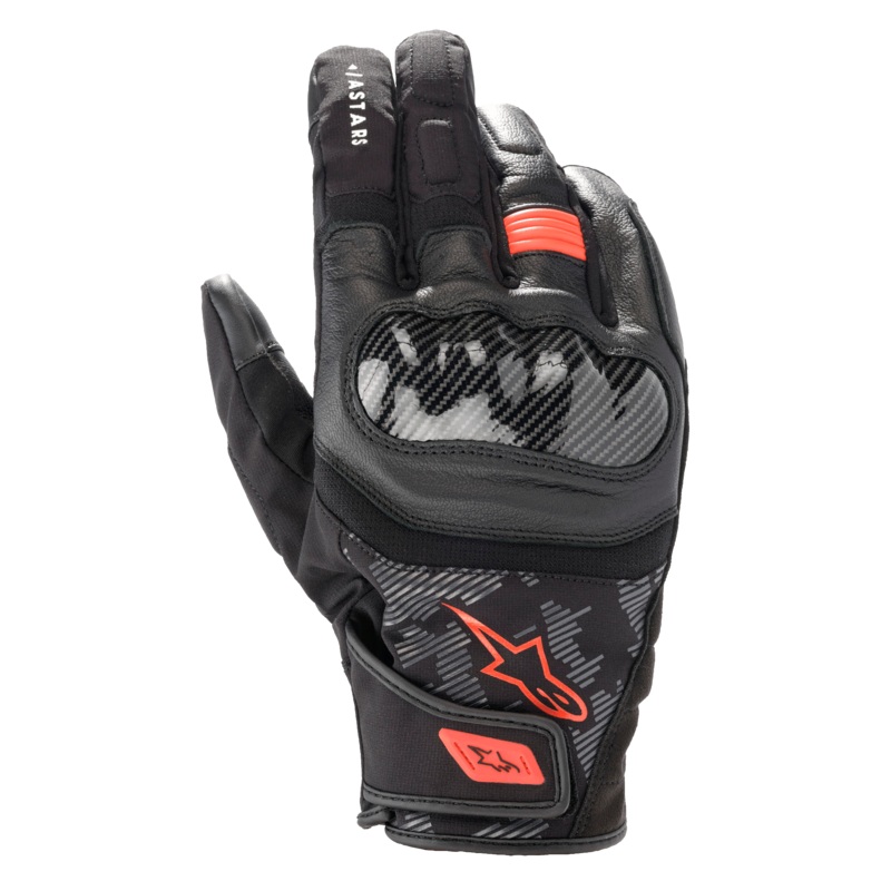 SMX Z Drystar Gloves|S|M|L|XL|2XL|3XL|Black/Red Fluo