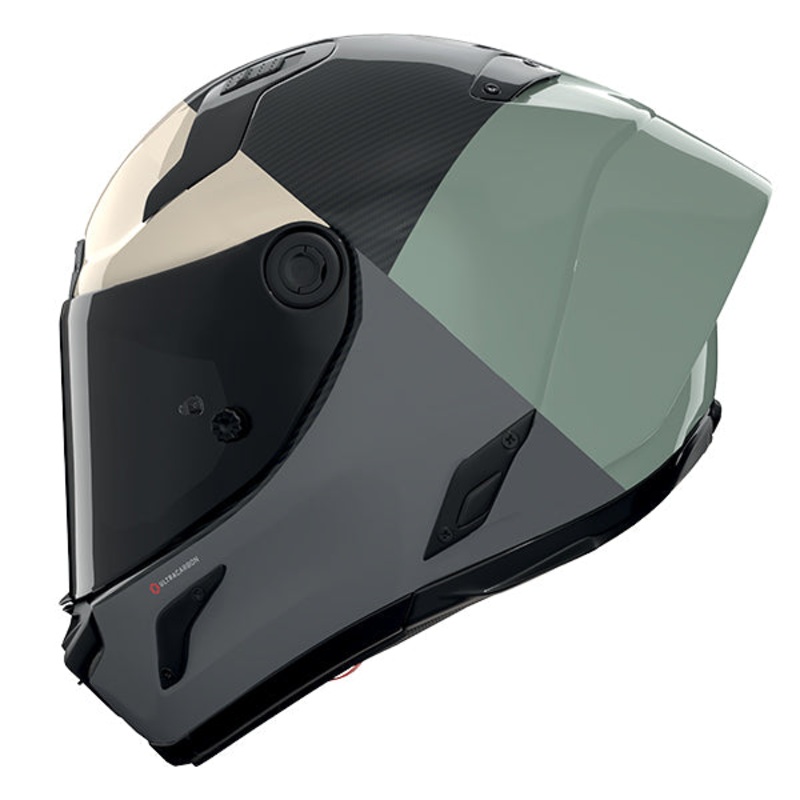 Nolan X-804 RS Blocco Carbon / Anthracite / Light Green