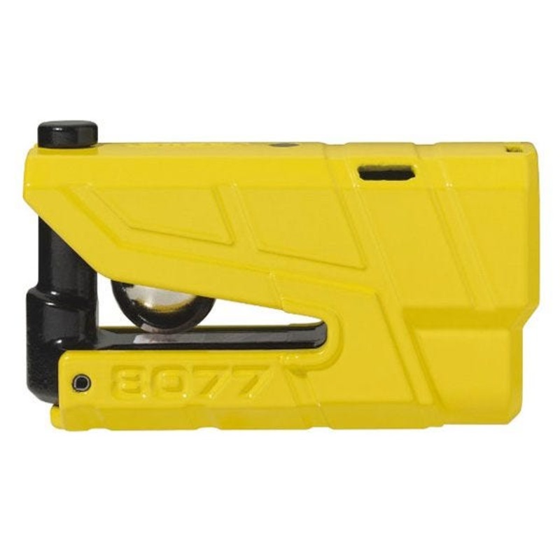 Abus Granit Detecto X-Plus 8077 Disc Lock – Yellow
