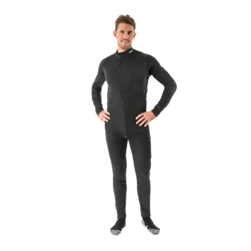 EDZ All Climate Wicking Base Layer 1 Pc Undersuit – Black