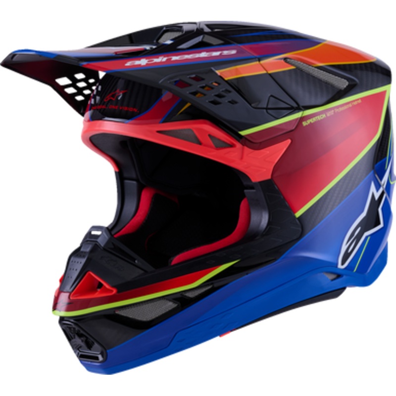 ALPINESTARS Supertech M10 Era MIPS Helmet – Blue/Red/Yellow