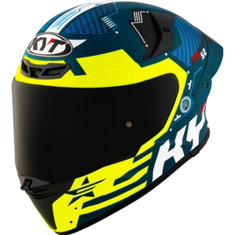KYT TT-Revo Fuselage Matte Yellow Helmet
