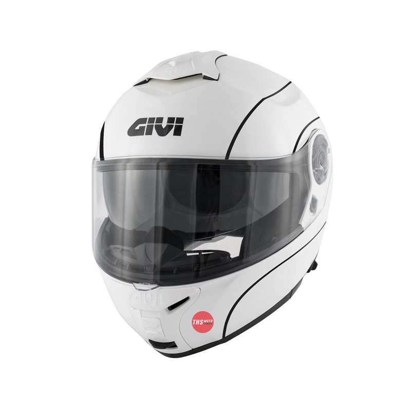 Givi X21 Challenger Flip Front Helmet Graphic White 56/Small