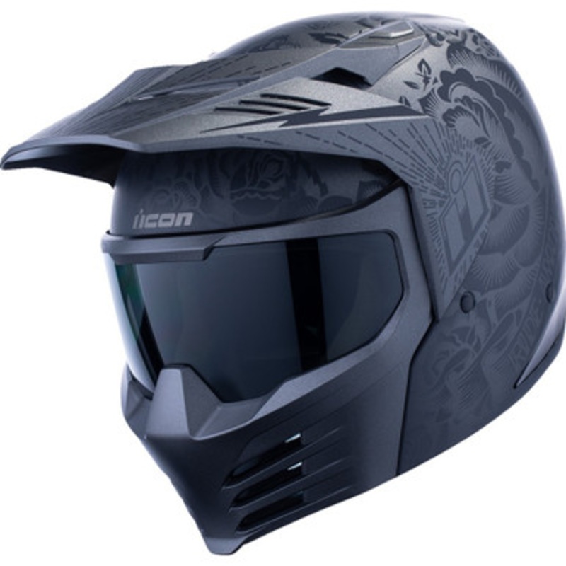 ICON Elsinore Darkgard Helmet|XS|S|M|L|XL|2XL|3XL