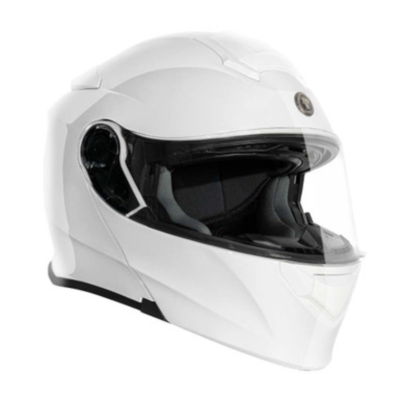 TORC T-28 Bluetooth Gloss White Helmet