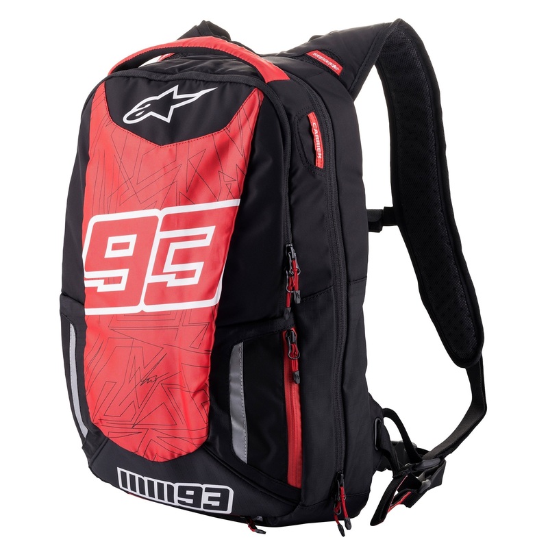 MM93 Jerez V2 Backpack|One Size|Black/Red