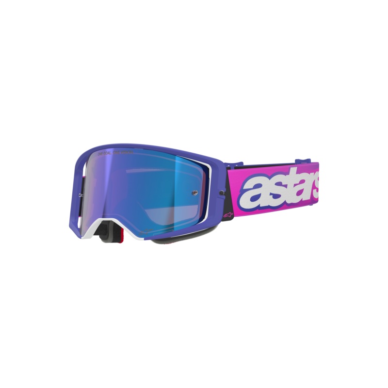 Supertech Vision Vista Goggle|Purple Fluo/Pink/Mirror Blue