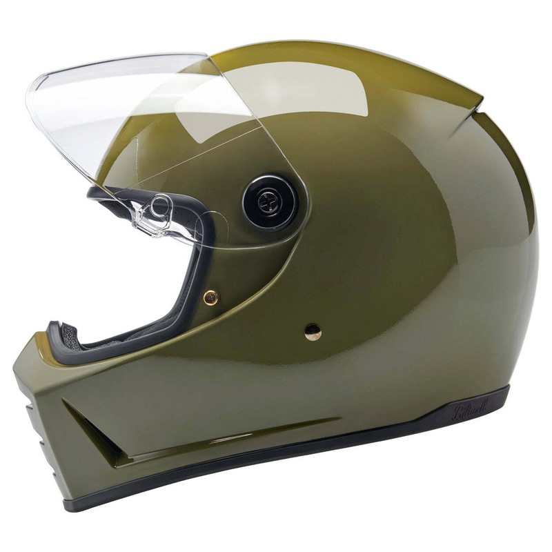 Biltwell Lane Splitter ECE Helmet – Gloss Olive Green