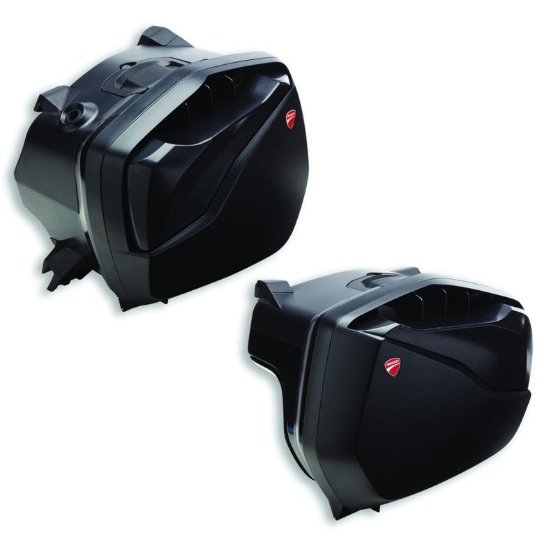 Ducati Multistrada V4 Plastic Side Panniers Set – No Cover