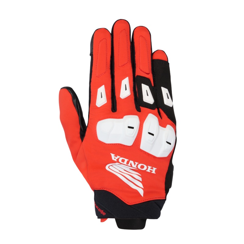 Honda Sp X 3 Gloves|S|M|L|XL|2XL|3XL|Bright Red/Black/White