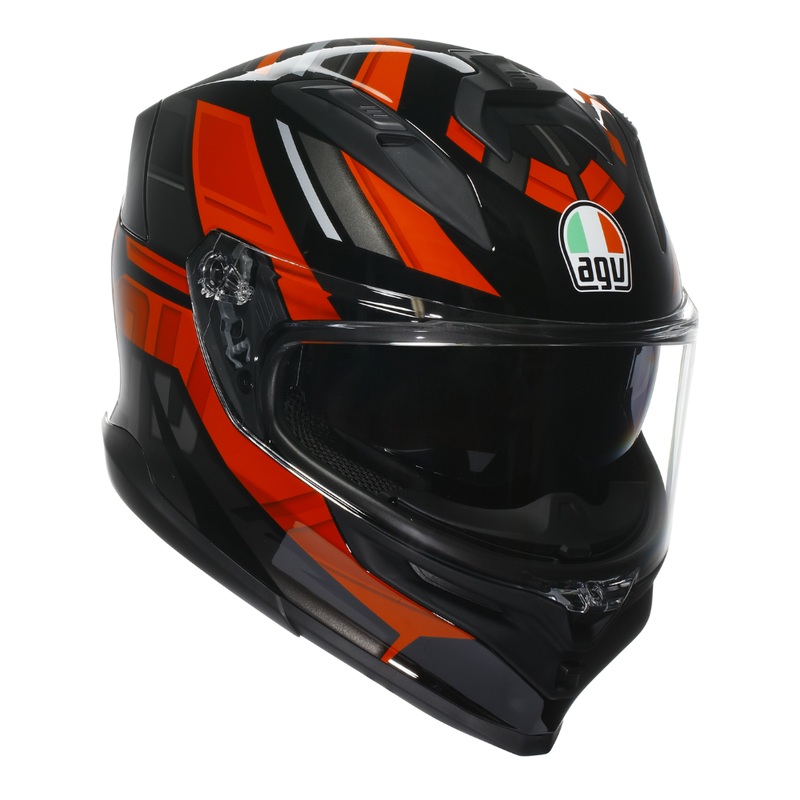 AGV K7 Taurax – Black/Red||2XS|XS|S|MS|M|ML|L|XL|2XL|3XL|Size