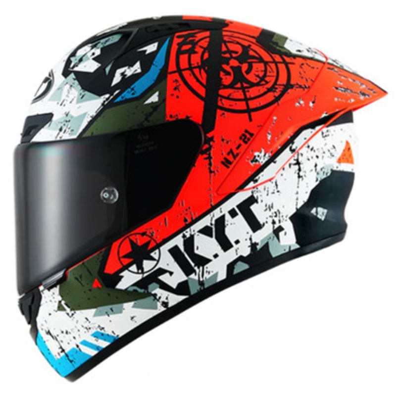 KYT NZ-Race Blazing Helmet|Matte Yellow|XS|SM|MD|LG|XL|2X