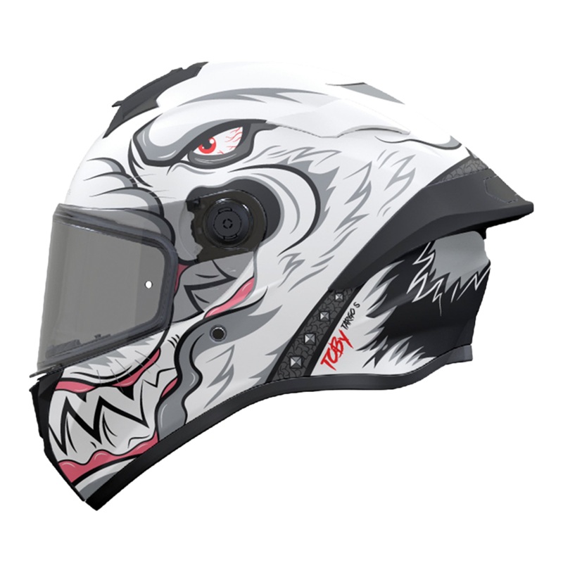 MT Targo S Toby – Gloss White | Motorcycle Helmets | Infinity Motorcycles