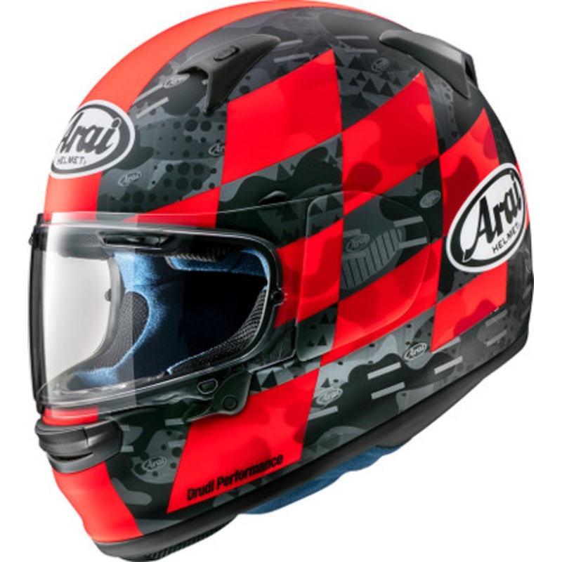 Arai Regent-X Patch Helmet – Red
