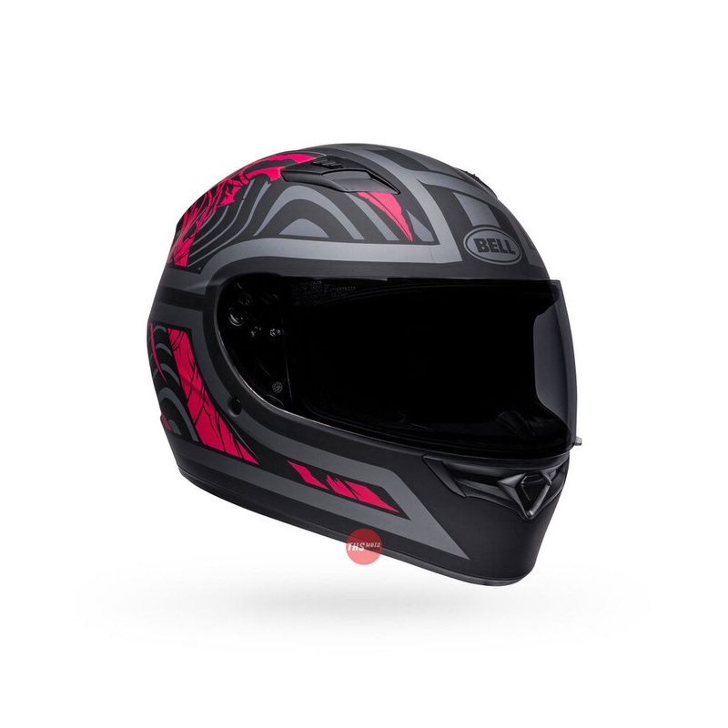 Bell QUALIFIER Rebel Matte Black/Pink Road Helmet Size XS 54cm