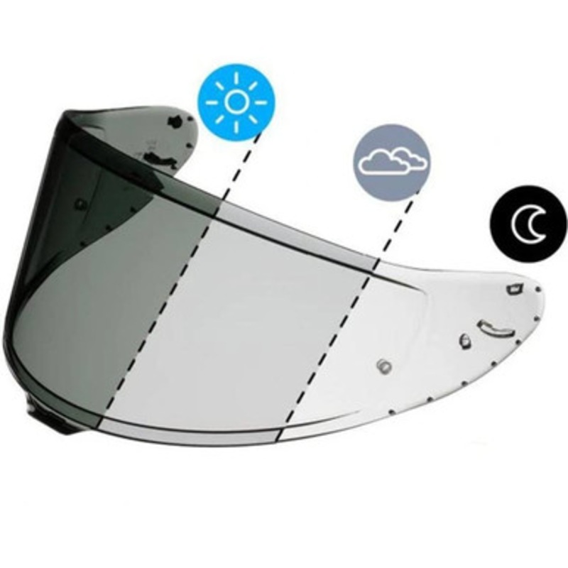 Shoei CWR-F2 Transitions Pinlock-Ready Face Shield