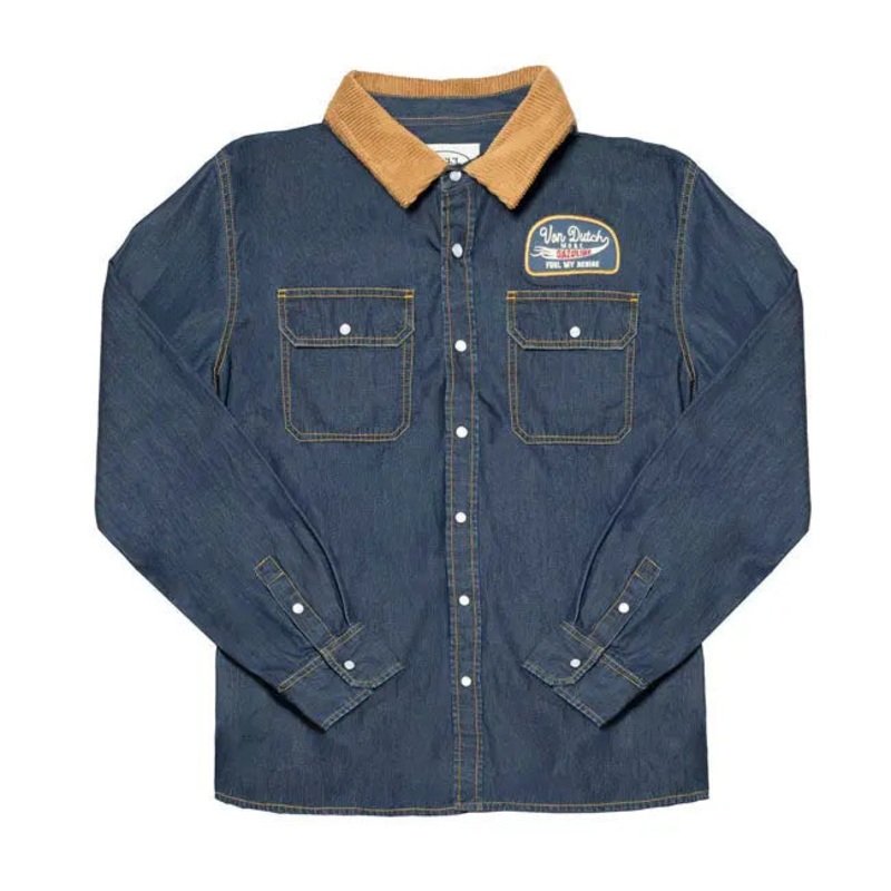Von Dutch Fuel Jacket Denim|S|M|L|XL|XXL