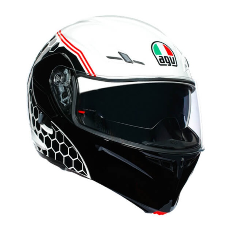 AGV Compact-ST Detroit – White/Black