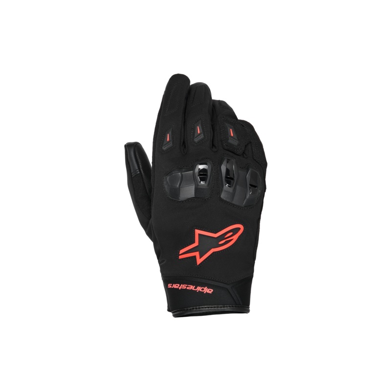 SP X Z WP Gloves|S|M|L|XL|2XL|3XL|Black/Red Fluo