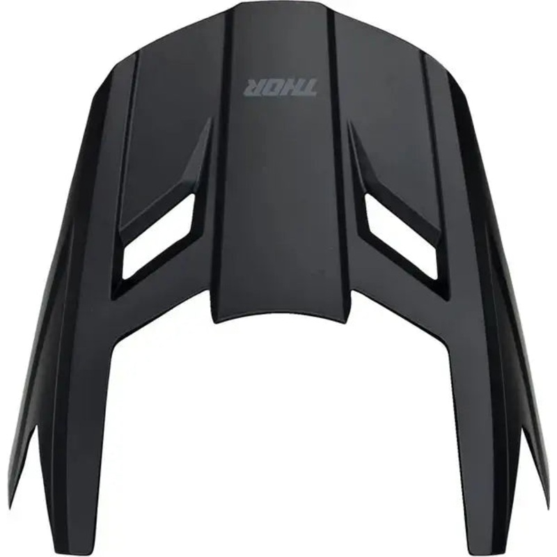 Thor Fleet Blackout Youth Helmet Peak Kit Matt Black