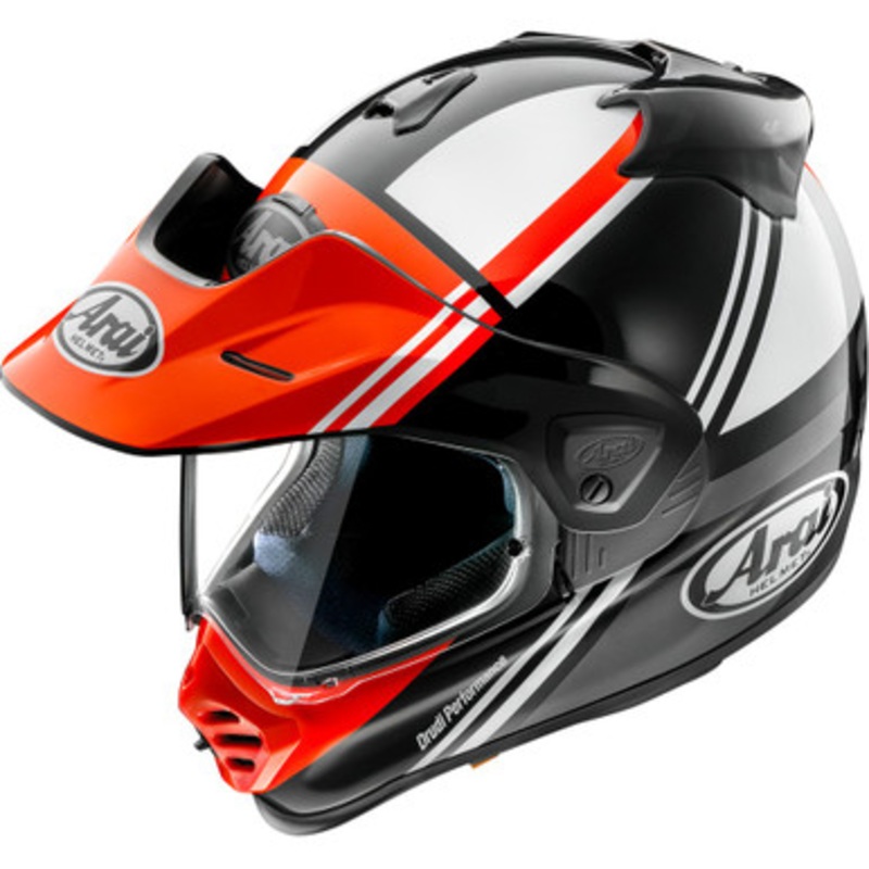 ARAI HELMETS XD-5 Cosmic Helmet – Red