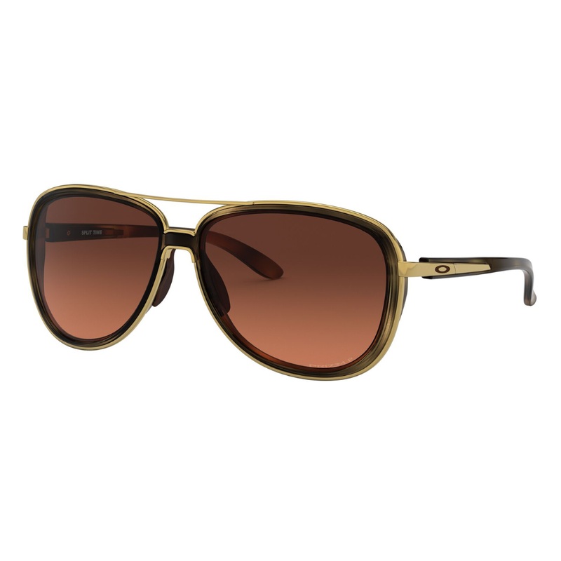 Oakley Split Time Sunglasses – Brown Tortoise/Brown Gradient