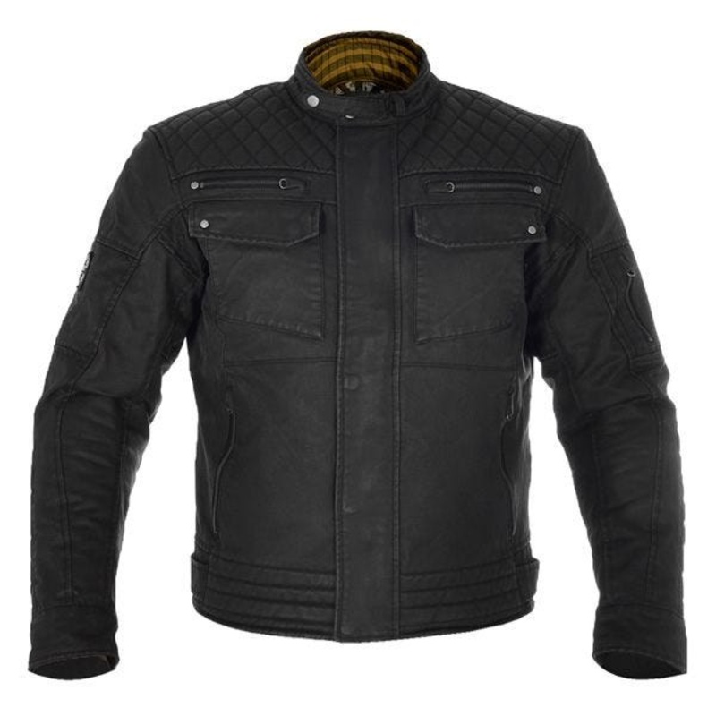 Oxford Hardy Wax Mens Jacket – Black