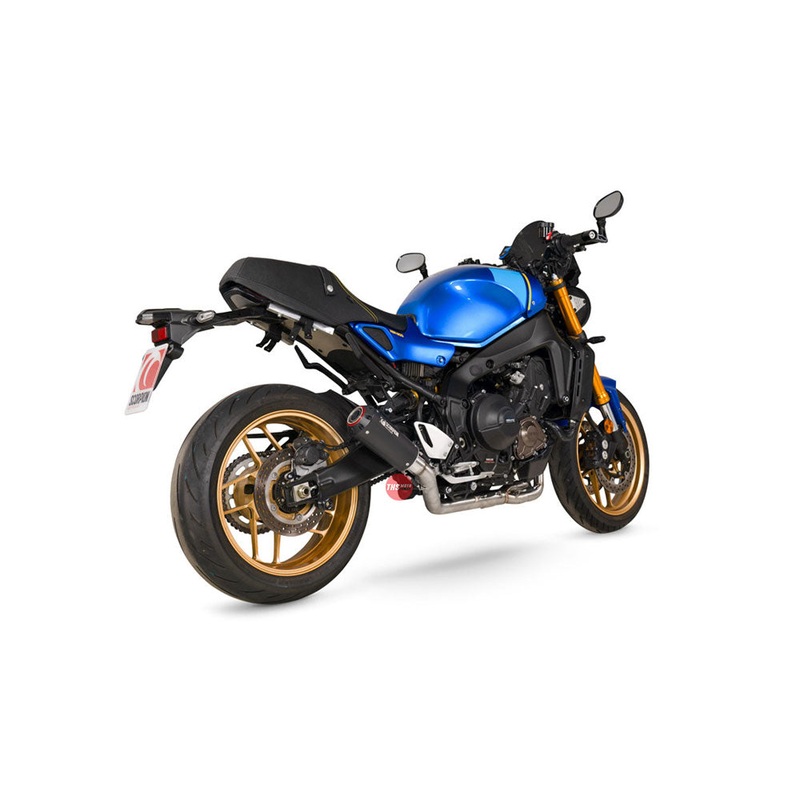 Scorpion Yamaha XSR900 2022- Red Power Full system Blk Ceramic