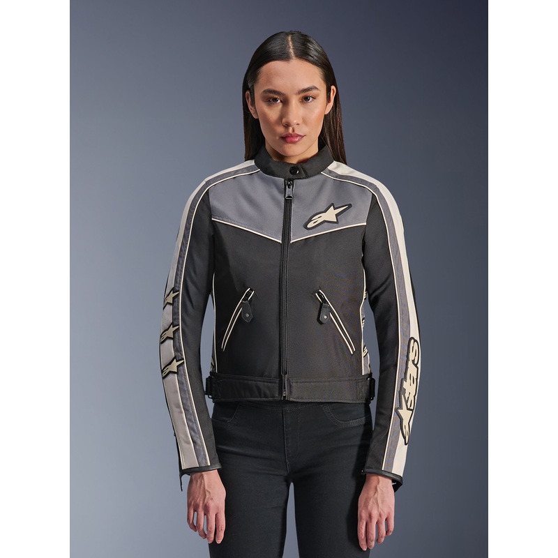 Woman Stella T-Dyno Wr Jacket|XS|S|M|L|XL|Black/Dark Gray/Ecru