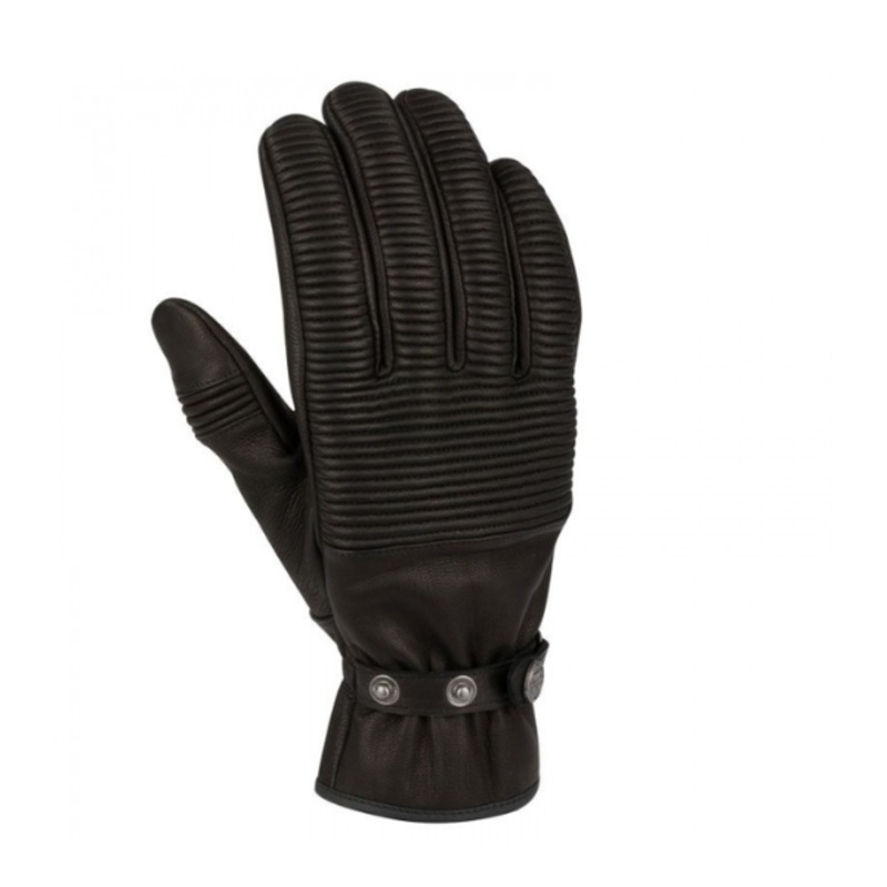 Segura Roxo CE Leather Mens Gloves – Black
