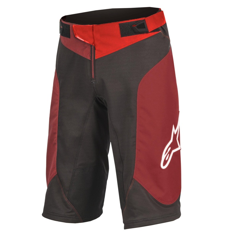 Youth Vector Shorts|22|24|26|Anthracite/Bright Red