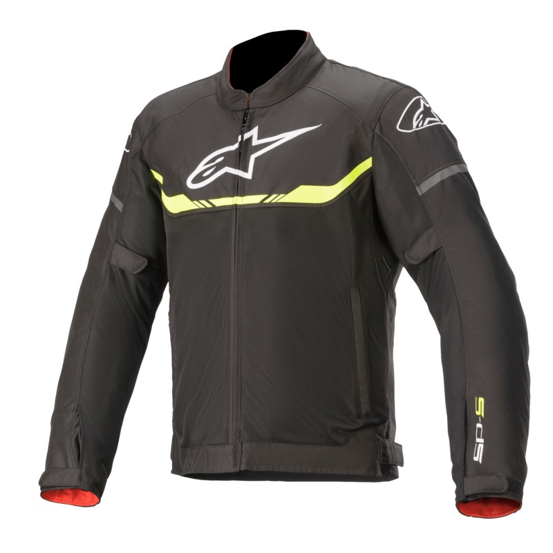 T-SPS Air Jacket|S|M|L|XL|2XL|3XL|4XL|Black/Yellow Fluo