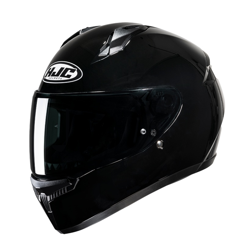HJC C10 Metal Black Motorcycle Helmet Size XS 55cm