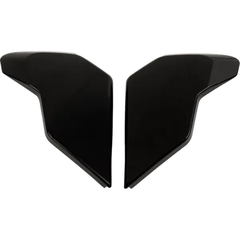 Icon Ultraflite Helmet Side Plates Gloss Black