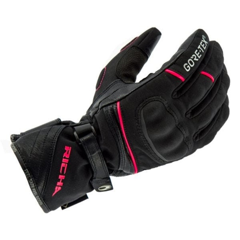 Richa Diana Gore-Tex Ladies Gloves – Black/Pink