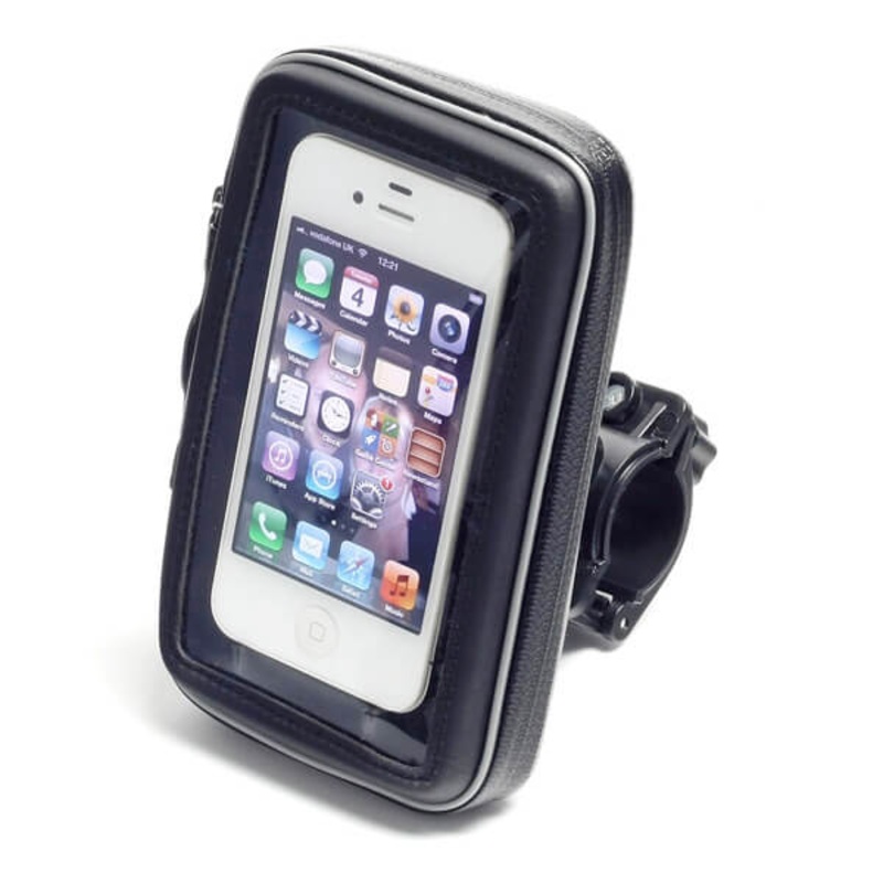 Bike It Bar-Mounted Smartphone Holder: 12×6.5cm