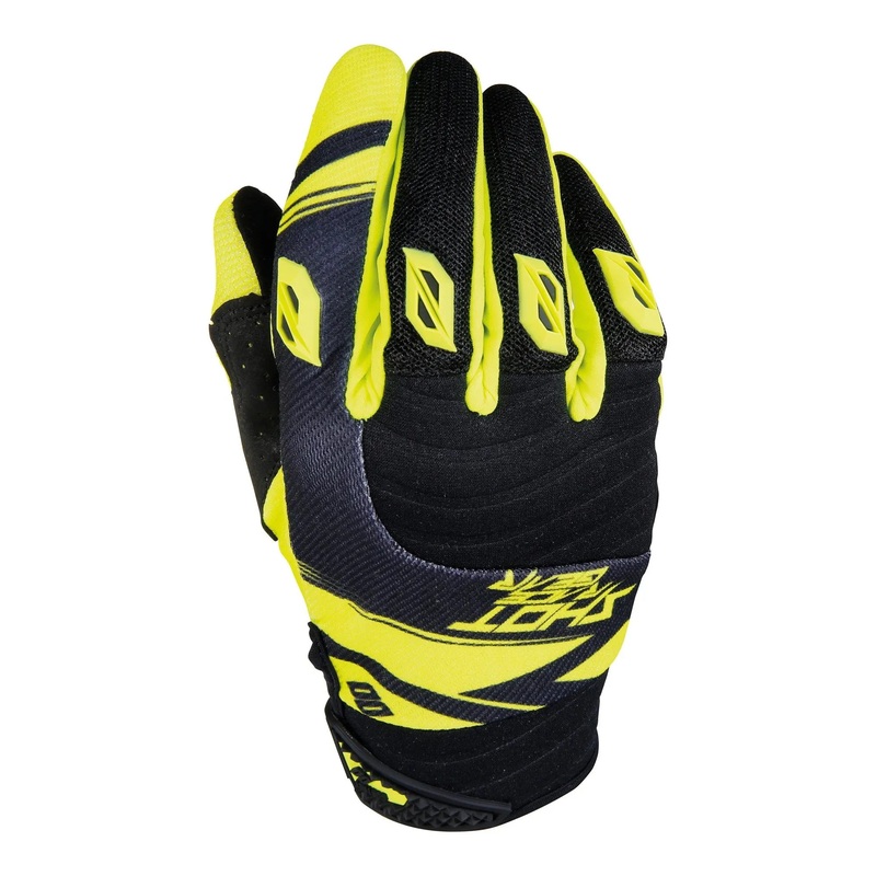 Shot Contact Claw Gloves Neon Yellow