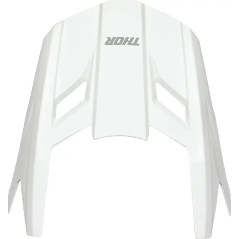 Thor Fleet Whiteout Youth Helmet Peak Kit Matt White