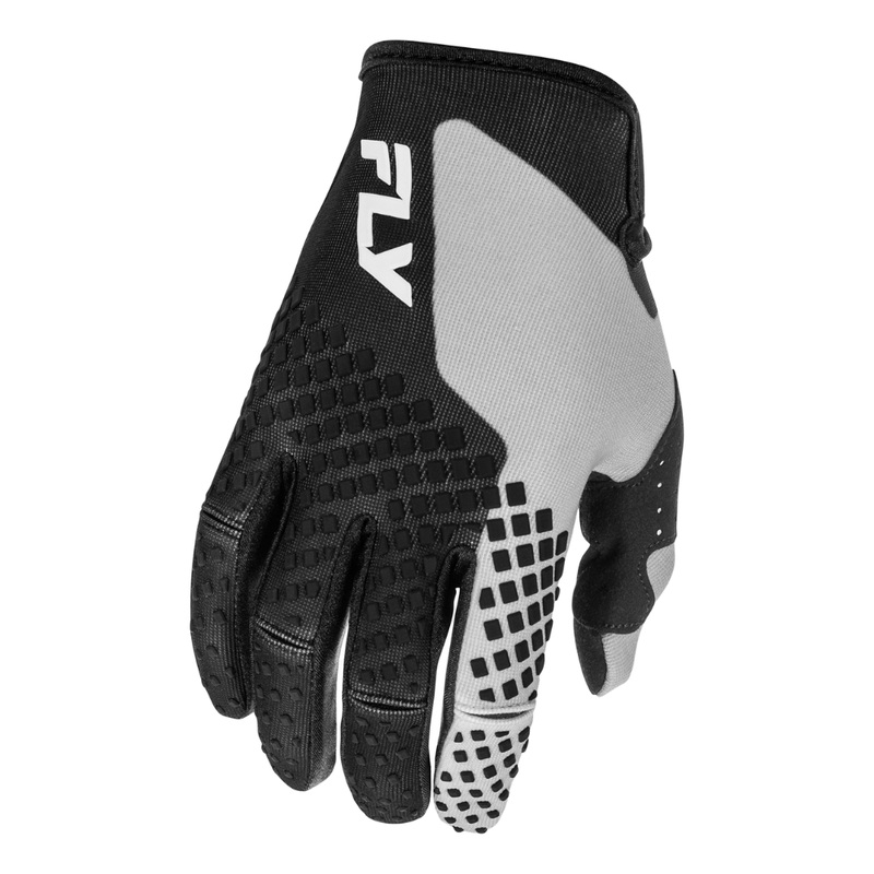 FLY 2026 Kinetic Kids Gloves – Black/Grey
