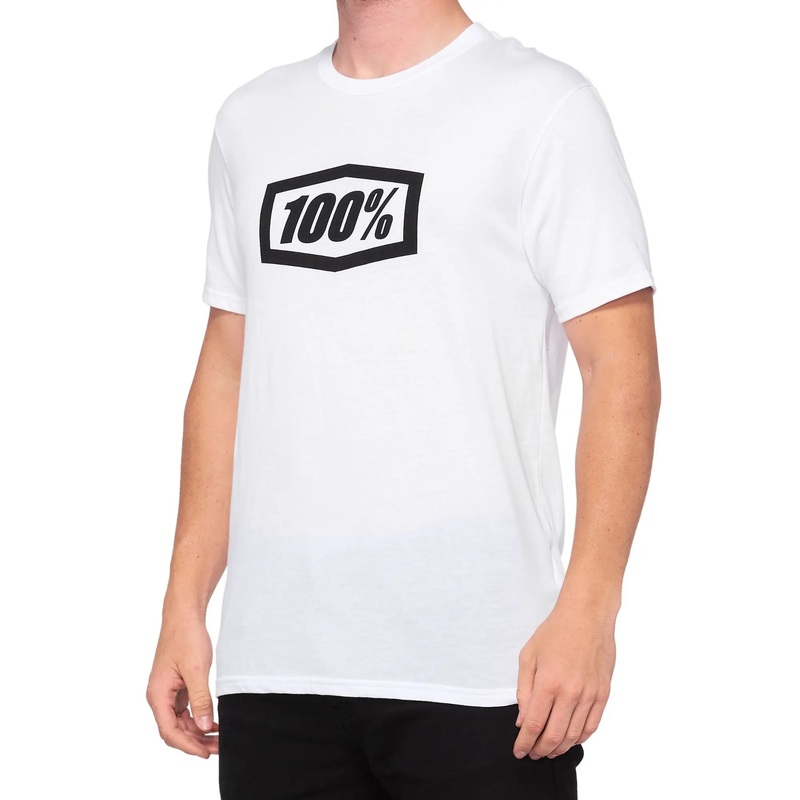 100% Icon Short Sleeves T-Shirt White