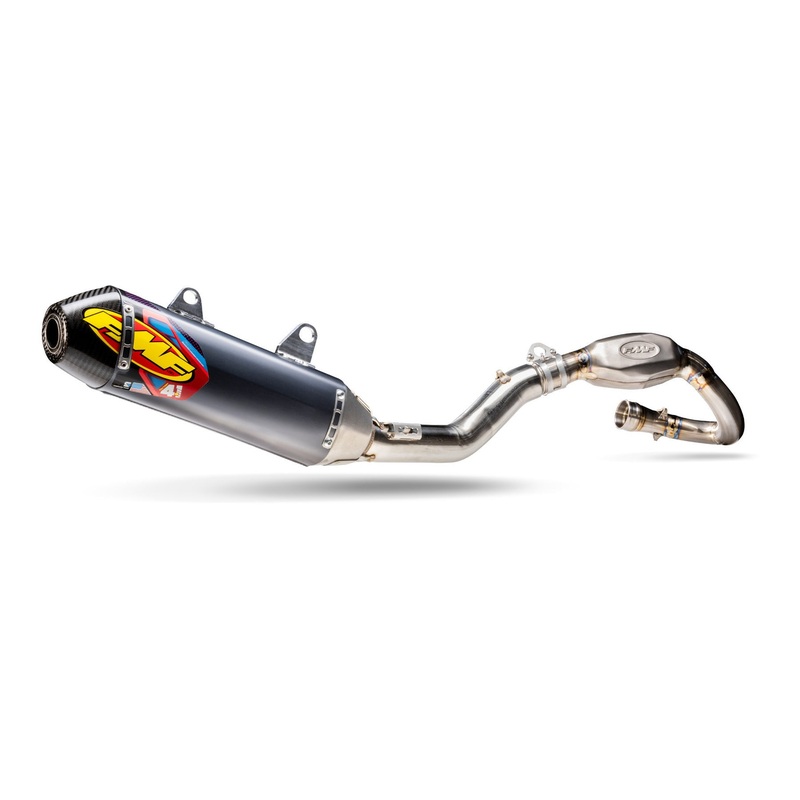 FMF 4.1 RCT S/S Alum CRF450 2021-24 Full System with MBomb Header