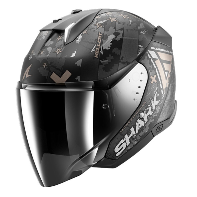 Shark Skwal i3 Jet (ECE-22.06) Hellcat – Matt Black/Anthracite