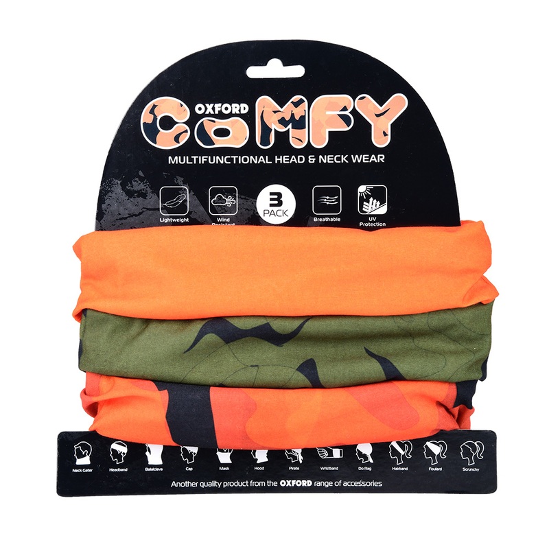 Oxford Comfy 3 Pack – Havoc Orange