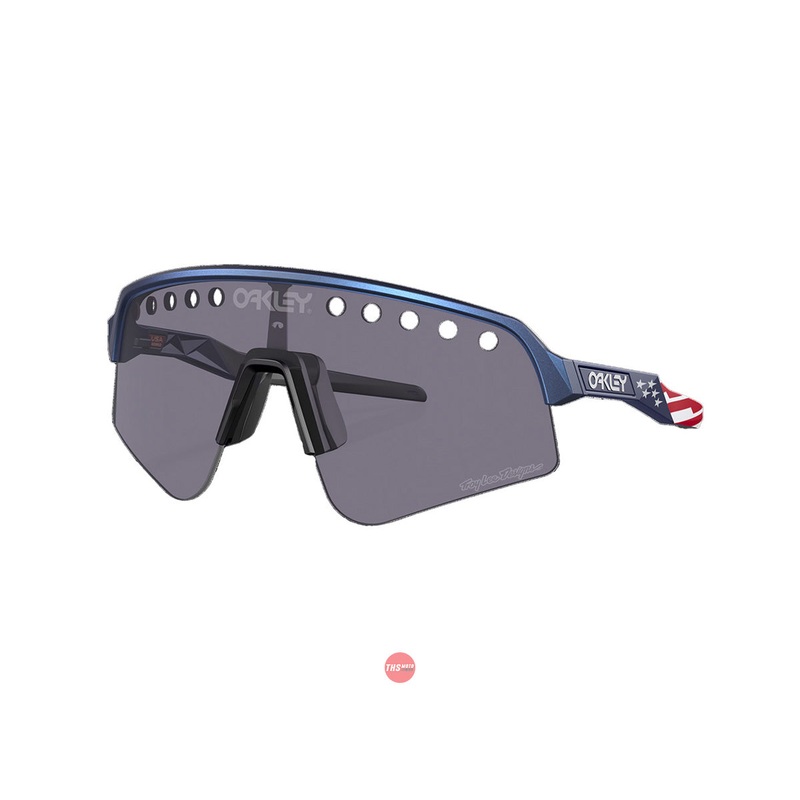 Oakley Sunglasses Sutro Lite Sweep TLD Series Blue Colorshift with PRIZM Grey Lens