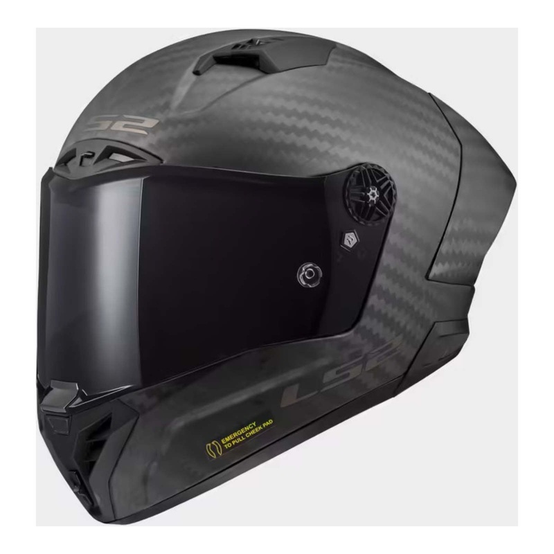 LS2 FF805 Thunder Carbon GP Pro FIM – Matte Black Road Helmet Size Medium 58cm