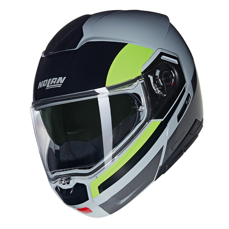 Nolan N90-3 (ECE-22.06) Roboto 346 – Grey/Fluo Yellow/Black
