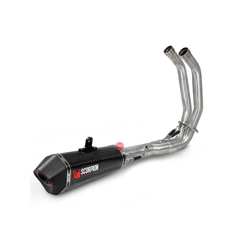 Scorpion XSR 700 Serket Taper Full System Carbon Fibre Sleeve 2021-2023