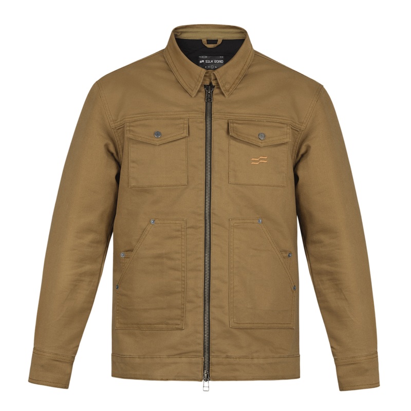 Silk Road Utility Jacket – Brown