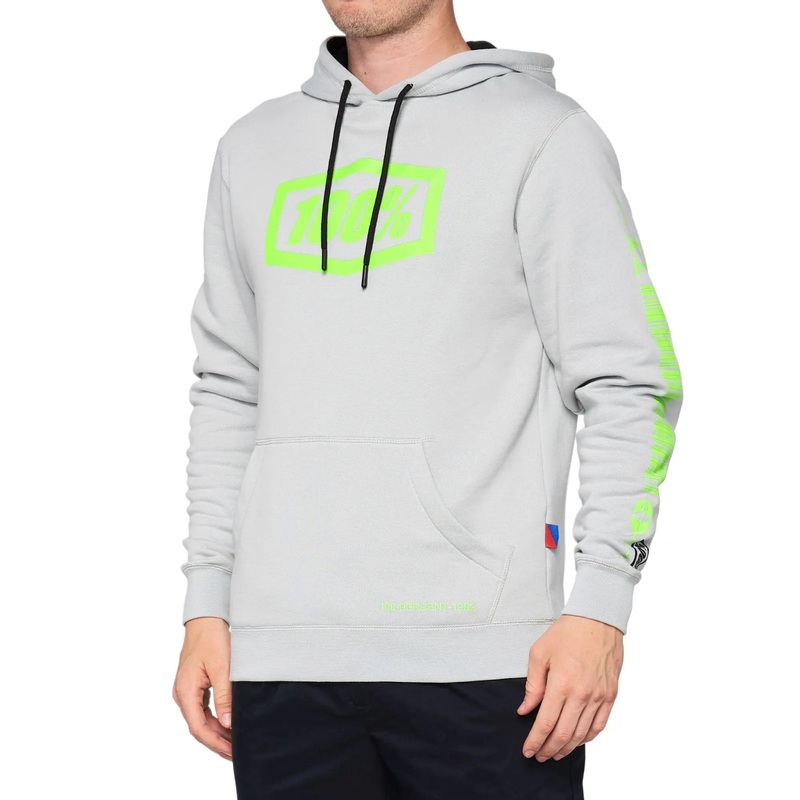 100% Burst Hoodie Vapor|M